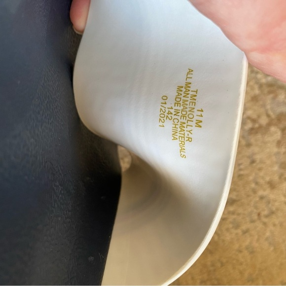 Tommy Hilfiger Doly Slides Sandals Open Toe Logo Stripe: 11 M - Picture 10 of 10